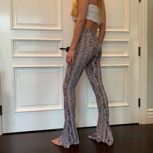 Bellbottom boho flowy paisley tribal hippy pants